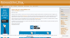 Desktop Screenshot of notusualbikes.wordpress.com