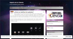 Desktop Screenshot of imperiodelaciencia.wordpress.com