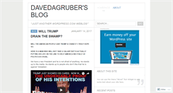 Desktop Screenshot of davedagruber.wordpress.com