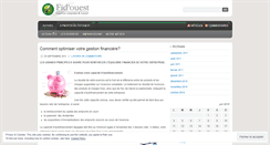 Desktop Screenshot of fidouest.wordpress.com