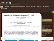 Tablet Screenshot of josuatarsisius.wordpress.com