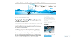 Desktop Screenshot of corriganpartners.wordpress.com