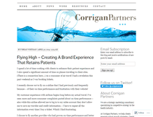 Tablet Screenshot of corriganpartners.wordpress.com