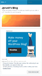 Mobile Screenshot of jprush.wordpress.com