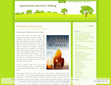 Tablet Screenshot of lightheartedlibrarian.wordpress.com