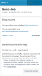 Mobile Screenshot of nunojob.wordpress.com