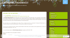 Desktop Screenshot of gatheringtheharvest.wordpress.com