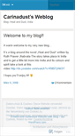 Mobile Screenshot of carinadust.wordpress.com