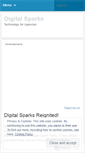 Mobile Screenshot of digitalsparkslondon.wordpress.com