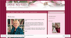 Desktop Screenshot of janiealfreddotcom.wordpress.com