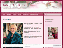 Tablet Screenshot of janiealfreddotcom.wordpress.com