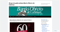 Desktop Screenshot of barrioobrero.wordpress.com