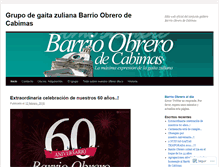 Tablet Screenshot of barrioobrero.wordpress.com