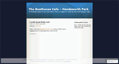 Desktop Screenshot of boathousecafe.wordpress.com