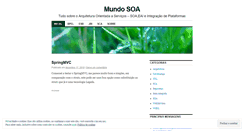 Desktop Screenshot of mundosoa.wordpress.com