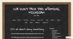 Desktop Screenshot of cubscoutspack3352.wordpress.com