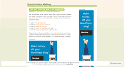 Desktop Screenshot of jamminjosie.wordpress.com