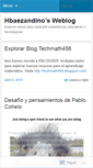 Mobile Screenshot of hbaezandino.wordpress.com