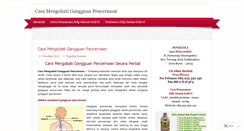 Desktop Screenshot of caramengobatigangguanpencernaana.wordpress.com
