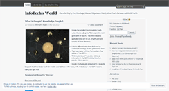 Desktop Screenshot of infotechsworld.wordpress.com