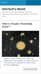 Mobile Screenshot of infotechsworld.wordpress.com