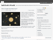Tablet Screenshot of infotechsworld.wordpress.com