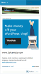 Mobile Screenshot of bisnisjokam.wordpress.com