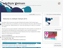 Tablet Screenshot of lifestylevn.wordpress.com