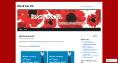 Desktop Screenshot of blackinkpr.wordpress.com