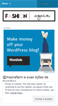Mobile Screenshot of fashionagain.wordpress.com