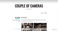 Desktop Screenshot of coupleofcameras.wordpress.com