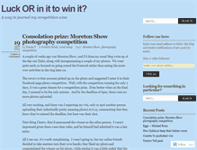 Tablet Screenshot of competitionwins.wordpress.com