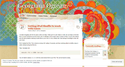 Desktop Screenshot of gogrean.wordpress.com