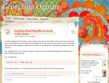 Tablet Screenshot of gogrean.wordpress.com