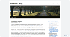 Desktop Screenshot of daretodo.wordpress.com