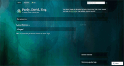 Desktop Screenshot of davidpardy.wordpress.com