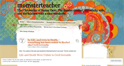 Desktop Screenshot of momsterteacher.wordpress.com