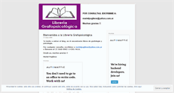 Desktop Screenshot of libreriagrafopsicologica.wordpress.com