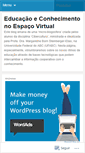 Mobile Screenshot of ciberedu.wordpress.com