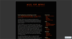 Desktop Screenshot of chthenos.wordpress.com