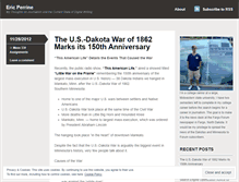 Tablet Screenshot of ericperrine.wordpress.com