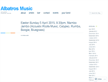Tablet Screenshot of albatrosmusicwells.wordpress.com