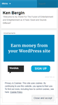 Mobile Screenshot of kenbergin.wordpress.com