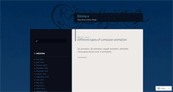Desktop Screenshot of 09hemorson.wordpress.com