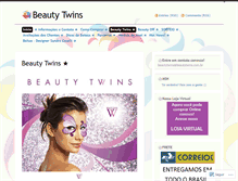 Tablet Screenshot of beautytwins.wordpress.com