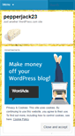 Mobile Screenshot of pepperjack23.wordpress.com