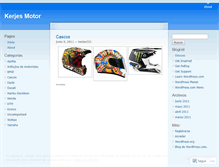 Tablet Screenshot of kerjes321.wordpress.com