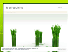 Tablet Screenshot of foodrepublica.wordpress.com