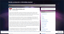 Desktop Screenshot of electrofobia.wordpress.com