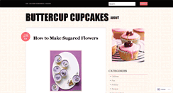 Desktop Screenshot of buttercupcupcakes.wordpress.com